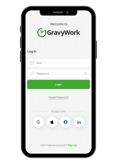 Gig work app